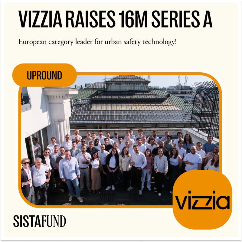 Vizzia raised their 16M series A - SISTAFUND